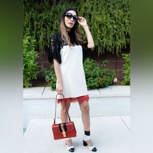 NWT Gucci Lace Lined Dress (XS)